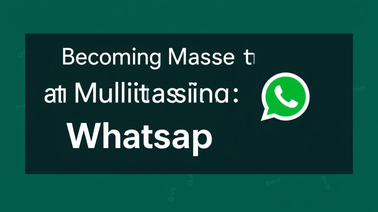 Becoming a Master at Multitasking: Utilizing WhatsApp Web Effectively