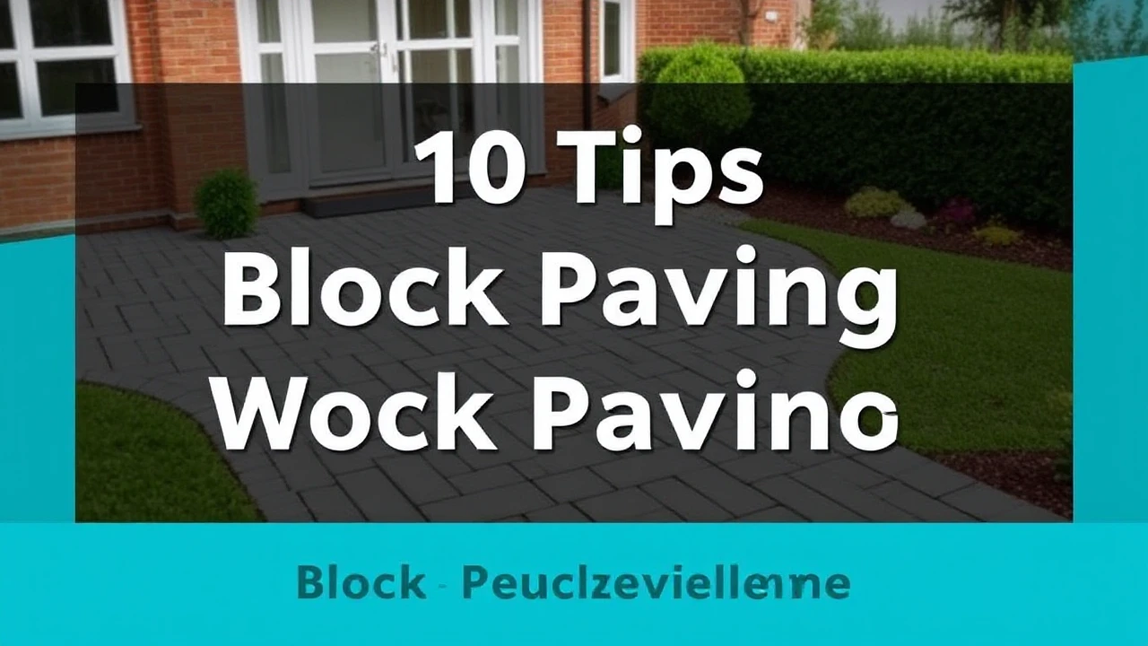 Best 10 Tips for Choosing Block Paving in Warrington