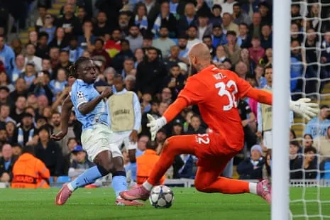 Doku Decorates City's Victory Over Napoli Following De Bruyne's Early Comeback Return