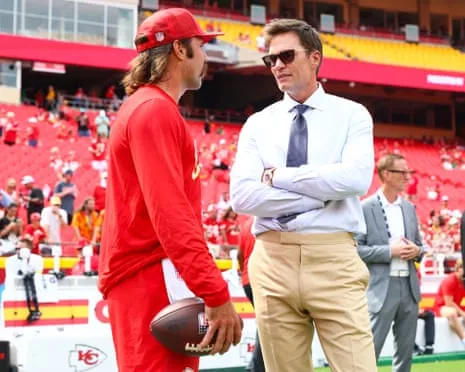 Tom Brady ignites fan criticism after being spotted in Raiders sideline box
