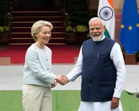 European Union Seeks Stronger Partnership with India Regardless of Divisions Over Russia