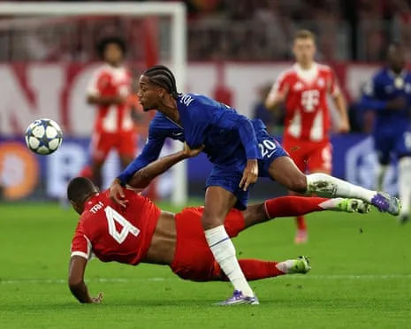 Chelsea's manager fumes after Bayern Munich defender Tah avoids dismissal during Champions League setback