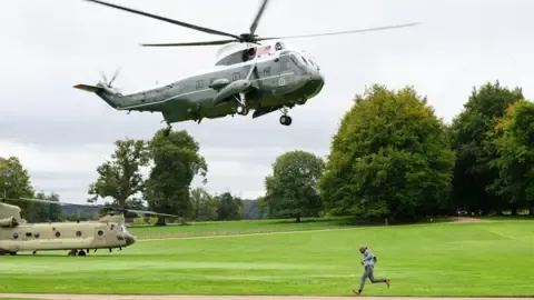 Trump Rerouted and Forced to Swap Aircraft En Route to Stansted Airport